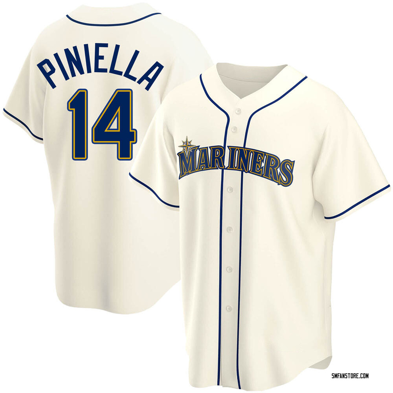 Big & Tall Men's Matt Brash Seattle Mariners Replica White Home Cooperstown  Collection Jersey
